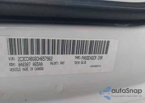 2013 Chrysler 300 300S from USA, damaged, VIN 2C3CCABG6DH657962